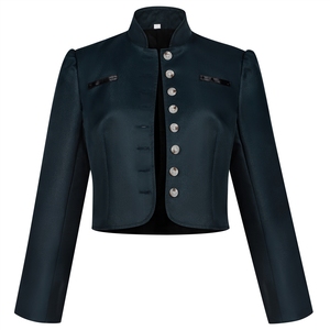 Nouveaux produits transfrontaliers : veste <span class=keywords><strong>classique</strong></span> allemande pour femme pour l'Oktoberfest, manteau de fête traditionnel bavarois, polyvalent - Product Image 2