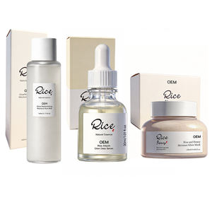 Nuevo Set de Cuidado <span class=keywords><strong>Facial</strong></span> de Arroz Natural 2026, Set Orgánico para el Cuidado de la Piel, Suero <span class=keywords><strong>Facial</strong></span>, Tónico, Mascarilla, Antienvejecimiento - Product Image 2