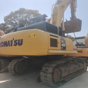 Excavadora sobre orugas PC460LC usada de alta eficiencia con bomba de caja de cambios de motor KOMATSU PLC 257kw potencia 2,8 M capacidad de cubo a la venta - Product Image 1