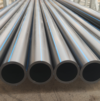 Tuyaux en plastique personnalisés OEM, tuyaux en PEHD, norme ISO, résistance à la pression élevée 10/16 bar, tuyaux d'eau