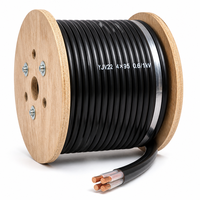 Câble d'alimentation blindé en acier avec conducteur en cuivre 4 brins XLPE PVC 0,6/1KV pour câblage souterrain, construction de bâtiments 4*95mm2