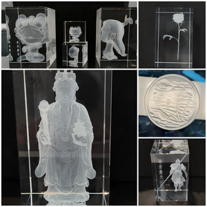 Machine de marquage précise 3w 5w 10w Machine de marquage Laser UV pour verre acrylique 3D cristal Pcb câble caoutchouc avec Type de fente de bureau - Product Image 3