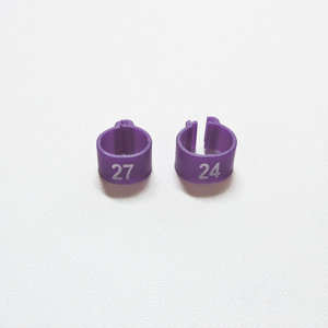 Nhẫn chân chim bồ câu tùy chỉnh, vòng đeo chân chim, thiết bị theo dõi chim, nhẫn chân chim đua, thẻ nhựa, nhẹ, bền, trọng lượng 0.3g - Product Image 3