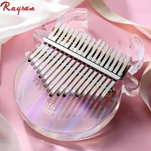 <span class=keywords><strong>Kalimba</strong></span> Hluru Little Bear, Achetez un <span class=keywords><strong>Kalimba</strong></span> transparent arc-en-ciel à 17 touches en acrylique - Product Image 3