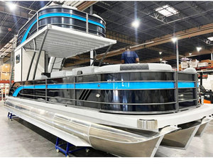 30ft nhôm hai tầng phao thuyền 20 người công suất với Slide & BBQ cho bên thuê & chèo - Product Image 5