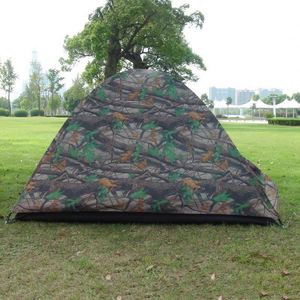 Carpa de Camping Plegable Ligera de Doble Capa Oxford, Camuflaje, Impermeable, Protección Solar, Ensamblada a Mano, Compatible con OEM/ODM - Product Image 4