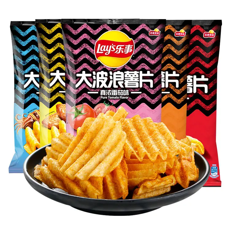 الأعلى مبيعًا في الصين رقائق بطاطس منخفضة السعر 40 جم و 70 جم