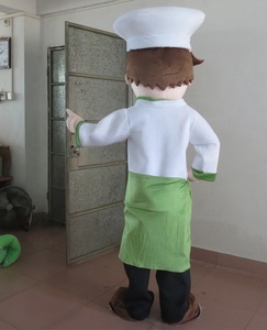 Disfraz de Mascota de Chef para Adultos, Diseño de Niño Guapo de Funtoys - Product Image 3