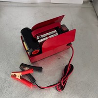 Pompe à engrenages électrique portable OEM basse pression 260W DC / Moteur CC sans balais avec buse de distribution et compteur pour diesel 12V 24V