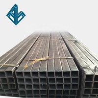 Tianjin Fournisseur Offre Spéciale 25x25 à 200x200 SHS carré CREUX tube en acier au carbone/tubes carrés noirs prix
