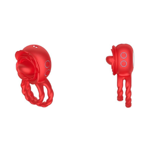 Pontec 10-Función Giratoria y Vibratoria Anillo para el pene Vibrador Juguetes sexuales para adultos - Product Image 1