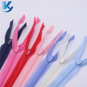 Waterdrop Extrator Nylon Zipper Invisível 2 # Lace Invisible Zipper Alta qualidade por atacado KY-YKK Invisible Zipper - Product Image 2