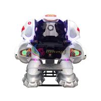 Wahana Hiburan Anak-Anak Robot Raja Pertempuran Elektronik Bertenaga Baterai Luar Ruangan, Taman Petualangan Keluarga Berbahan Fiberglass