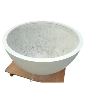 Nuevos Materiales de Construcción de Piedra, Maceta de Flores GRC, Jardinera Grande para Exteriores para Paisajismo - Product Image 4