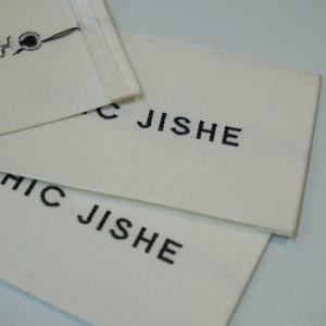 100% biologisch katoenen geweven <span class=keywords><strong>labels</strong></span>, milieuvriendelijke verzorgingslabels voor premium kledingmerken. Hoofdtraps: geweven <span class=keywords><strong>labels</strong></span>. - Product Image 5