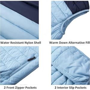 防水包装可能メンズフファーベストダウン - Product Image 3