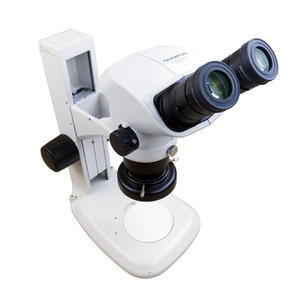 Olympus SZ51 Industrial Stereo Microscope with <b>LED</b> <b>Ring</b> <b>Light</b> for Bright Uniform Illumination on Opaque Samples - Product Image 2