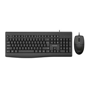 ViewSonic Cu2600 Wired <b>Keyboard</b> And Mouse Combo <b>Usb</b> For Home Office Gaming - Product Image 1