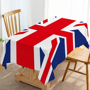 Hot Sale <strong>Uk</strong> National Flag Theme Plastic Rectangle <strong>Tablecloth</strong> Table Cover for Birthday Wedding Party Table Decorations Supplies - Product Image 1