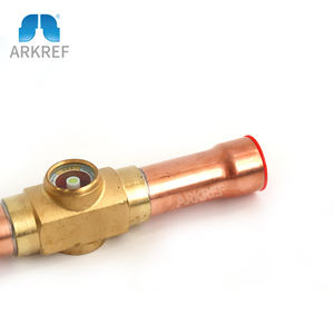 Per ARKREF nuovo ottone <span class=keywords><strong>TSG</strong></span> mirino indicatore di vetro di saldatura tipo liquido linea per condizionatore d'aria per Danfoss SG sostituzione serie - Product Image 2