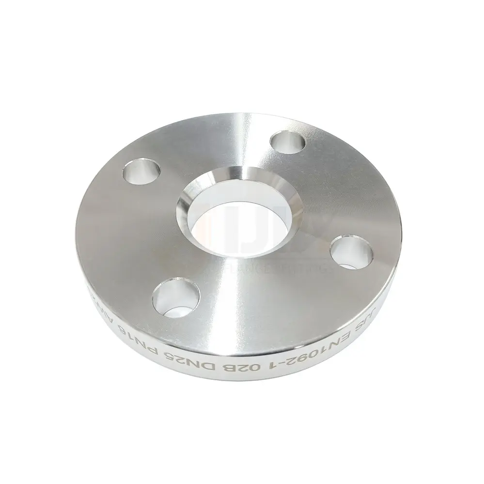 JIJIA stainless steel 316L EN1092-1 type 02 Loose Plate Flange and collar