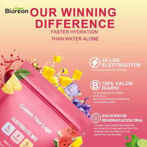 ओम कस्टम केटोन इलेक्ट्रोलाइट पाउडर निजी लेबल चीनी मुक्त कार्बनिक थोक पूरक ऊर्जा पेय मिश्रित इलेक्ट्रोलाइट पाउडर - Product Image 2