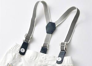 Conjuntos de Ropa de Verano para Niños, Camisa a Cuadros de Manga Corta para Bebé, 3 Piezas con Corbata, Traje de Caballero, Logotipo Personalizado - Product Image 6