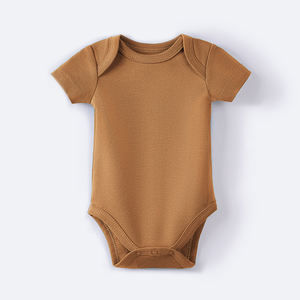 بدلة جسم صيفية لحديثي الولادة Onesie فتاة Snap Button - Product Image 2