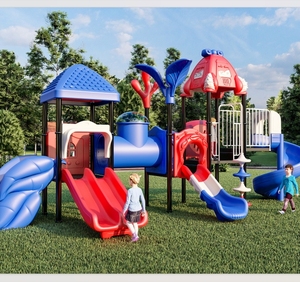 Chuyên nghiệp phong cách mới trẻ em trượt cho giải trí ngoài trời vui chơi giải trí thiết bị cho công viên và sân chơi - Product Image 3