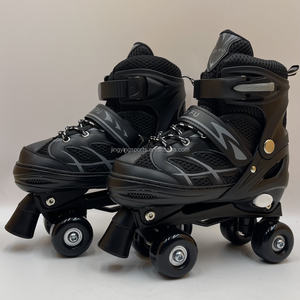 <span class=keywords><strong>Pattini</strong></span> in Linea per Bambini con Ruote Regolabili a Quattro Ruote, Doppia Fila, Ruote in PP PU Completamente Luminose, Vendita Diretta dalla Fabbrica per Ragazzi - Product Image 4