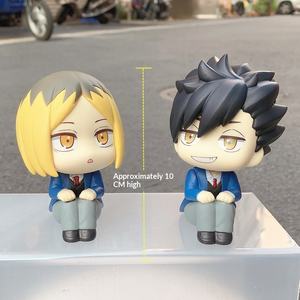ฟิกเกอร์อนิเมะญี่ปุ่น Haikyuu ดีไซน์ใหม่ โคซึเมะ เคนมะ คุโร่ เท็ตสึโร่ แบบ Q-Style  วัสดุ PVC ของตกแต่งรถยนต์ ของสะสม - Product Image 2