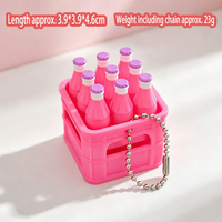 Mainan Penghilang Stres Bentuk Peti Bir Kreatif, Dicetak 3D dari PLA, untuk Soda/Kola, dengan Tombol Mekanis untuk Tekan dan Melepaskan Tekanan