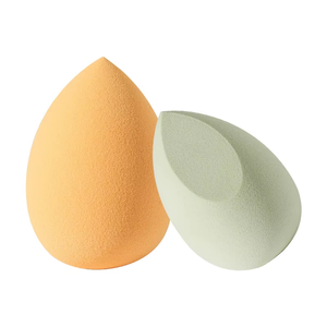 Ensemble d'éponges plates en microfibre écologiques pour le maquillage, logo personnalisé, éponge applicatrice de fond de teint douce sans latex - Product Image 6