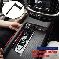Cadre décoratif de transmission HERNACOOL Original pour Volvo XC60 XC90 S90 S60 V60, modification intérieure de la console centrale avant