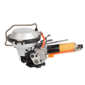 Paquete de mano Cinturón de acero Máquina de herramientas de flejado de un solo paso Máquina <span class=keywords><strong>flejadora</strong></span> neumática de alta fuerza de tensión - Product Image 3