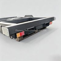 Remorque de signalisation routière mobile à énergie solaire en aluminium, portable, temporaire, pour la sécurité routière, contrôle du trafic autoroutier