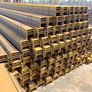 Vendita Calda Palancole in Acciaio Tipo 2 PU18 PU32 Pz22 12 Metri Tipo <span class=keywords><strong>C</strong></span> Palancole in Acciaio Larsen Laminate a Caldo per Strutture Edili - Product Image 6