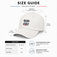 Casquette de baseball personnalisée avec broderie de slogan religieux, en coton doux, style Dad Hat, pour groupes religieux et événements religieux, vente en gros