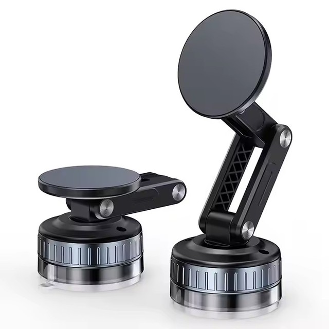 New Car Mount Vacuum Phone Holder 360° Rotation Universal Magnetic Mobile Holders Foldable Strong Suction Cellphone Stand X51