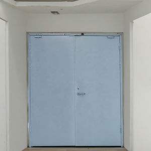 <span class=keywords><strong>Puerta</strong></span> de Salida de Seguridad Contra Incendios de <span class=keywords><strong>Dos</strong></span> <span class=keywords><strong>Hojas</strong></span>, Estándar, Personalizable, de 180 Minutos, de Acero Inoxidable, con Panel de Visión, Certificación CE - Product Image 2