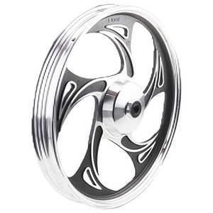 Juego de Ruedas de Motocicleta de Aleación con Freno de Tambor JH70 DY110 CD110 1.4X17, Fabricación China, Juego de Ruedas Delanteras y Traseras, <span class=keywords><strong>Llanta</strong></span> de Motocicleta - Product Image 3