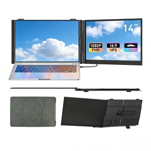 Extensor de Pantalla para Portátil de 14 Pulgadas, Ultrafino, IPS LCD, Tipo C, Full HD, para Oficina, Mejora la Productividad - Product Image 1