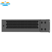Partaker 1U Rackmount Firewall Router I5-12450H I7 13620H 6 2.5G I226, 4 SFP 10G pour serveur réseau PfSense/ROS