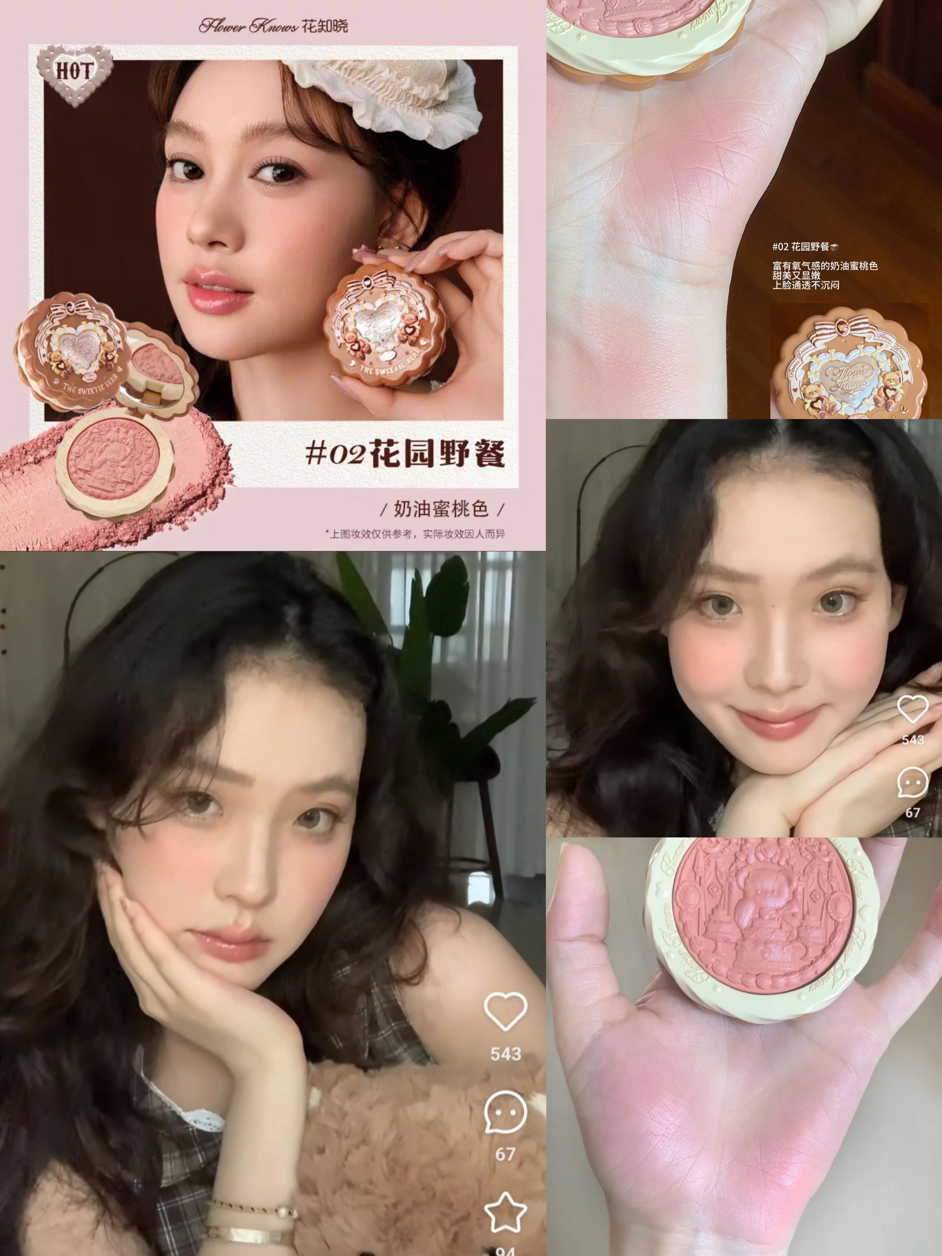 [sweetheart bear] 02 garden picnic - 5g