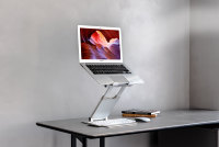 Support ergonomique antidérapant réglable pour tablette et PC, pliable et flexible, pour le bureau, design de bureau ergonomique