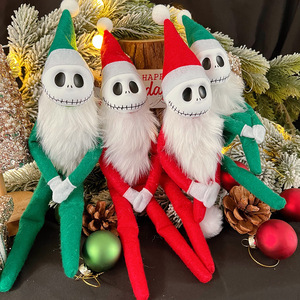 Ornements de Noël en forme de poupée à longues jambes, poupée elfe à barbe d'Halloween, monstre au visage vert - Product Image 4