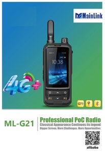 Portátil Android Wifi Zello Radio 4G Poc Real Ptt Star Sim Card Ham Push To Talk Radio <span class=keywords><strong>Comunicación</strong></span> Radio bidireccional - Product Image 2
