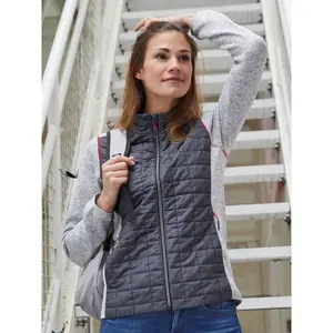 Veste hybride en tricot pour femmes, merchandising personnalisé - Product Image 1