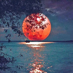 XIXI DIY Peinture au diamant 5D acrylique peinte à la main, paysage coucher de soleil, décoration murale pour salon - Product Image 5