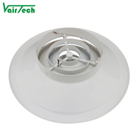 Diffuseur d'aération circulaire réglable en aluminium Hvac Ventilation Diffuseurs d'air ronds au plafond